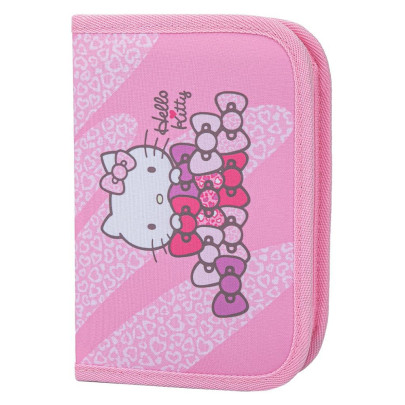Školní penál jednopatrový Hello Kitty Sweet Leopard GRS Baagl