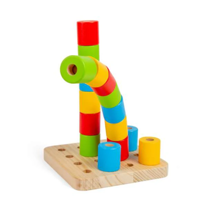 Balanční válečky na podstavci Bigjigs Toys 