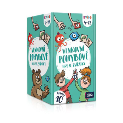 Venkovní pohybové hry se zvířátky Kvído