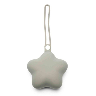 Silikonové pouzdro na dudlík Grey Star