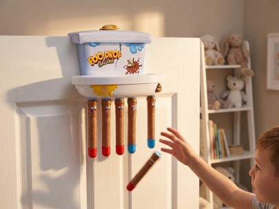 Poo Fighters hra chyť padající lejno na baterie se zvukem