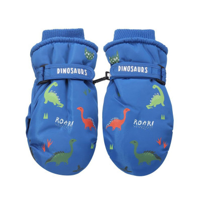 Dětské zimní palcové rukavice 7-9 let Dinosaurus Be Snazzy