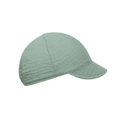 Dětská kšiltovka mušelín Olive Esito