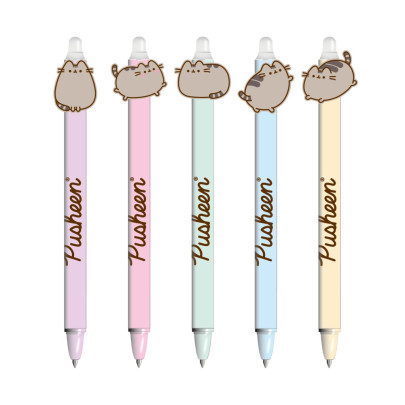 Gumovací gelové pero Pusheen