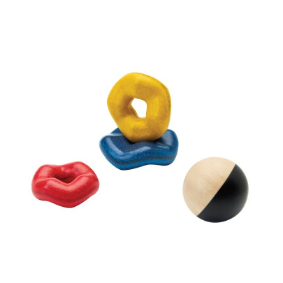 Stohovací kroužky - Vlny Plan Toys
