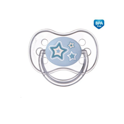 Dudlík 0 - 6 m silikonový symetrický Newborn Baby Canpol babies