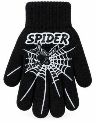 Zimní pletené rukavice Spider 5-7 let Rak