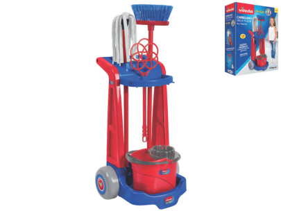 Vileda sada malá uklízečka 4 ks s vozíkem 48 cm