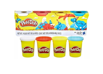 Play-Doh Wild Color 4 ks kelímků Dinosaurus
