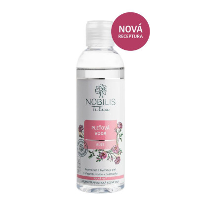 Pleťová voda Růže 200 ml Nobilis