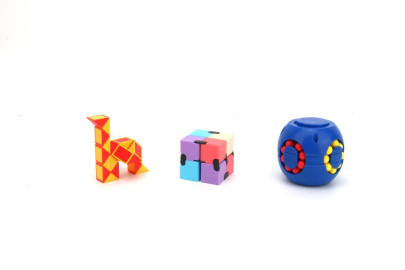 Hra Brain puzzle prstový/otočný/kuličkový