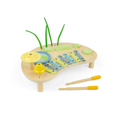 Hudební stoleček Džungle Bigjigs Toys
