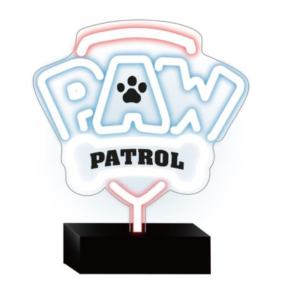 Dekorativní LED neon na stojanu Tlapková patrola - Logo
