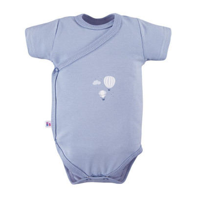 Kojenecké zavinovací body Petite modré balónky Eevi