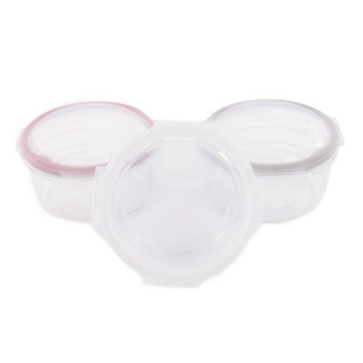 Skleněné misky s víčky B-Glass Bowls 280 ml Bo Jungle