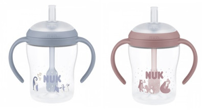 Kojenecká láhev na učení s brčkem 150 ml NUK Perfect Match