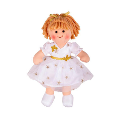 Látková panenka Charlotte 28 cm Bigjigs Toys