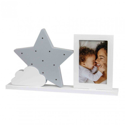 Rámeček na fotografii s LED osvětlením Starlight Frame Grey