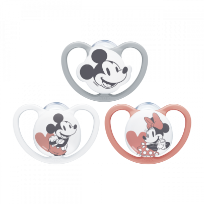 Silikonové šidítko Dudlík Space Disney Mickey Mouse Vel. 6-18 m Nuk
