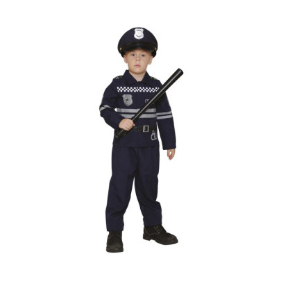 Kostým dětský Policista s obuškem vel. 3-4 roky Albi