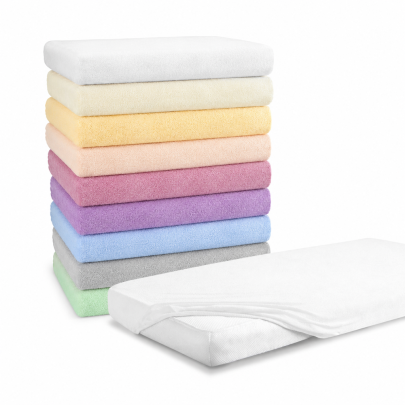 Prostěradlo froté s gumou Classic 60 x 120 cm Babymatex