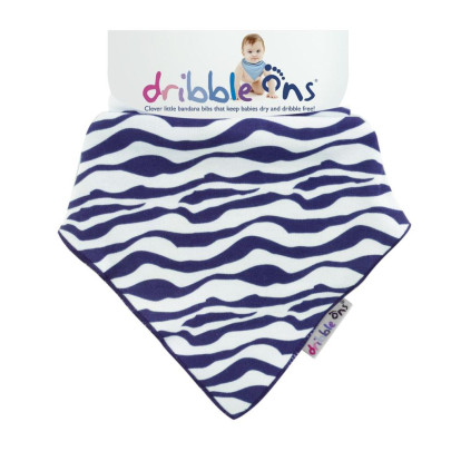 Bryndáček + šáteček DRIBBLE ONS 1ks DESIGNER