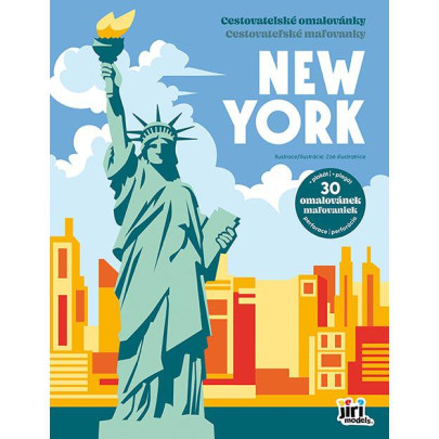 Cestovatelské omalovánky New York