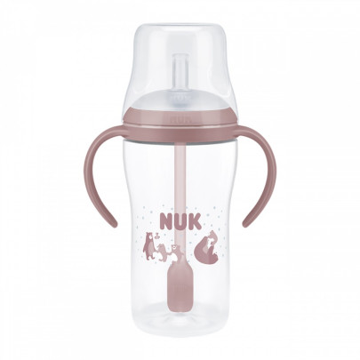 Kojenecká láhev Perfect Match na učení s brčkem Bear 260 ml NUK 