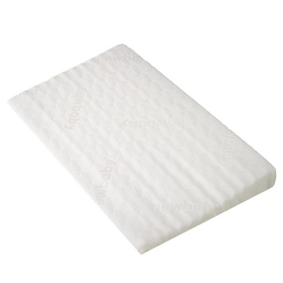 Kojenecký polštář - klín New Baby basic 59x37 cm do postýlky bílý