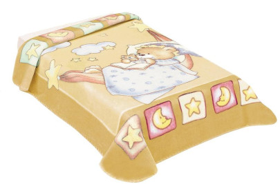 Španělská deka 621 Babyperla Belpla 80 x 110 cm