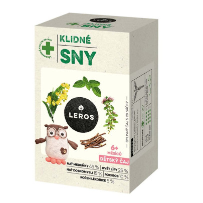 Dětský čaj Klidné sny Leros