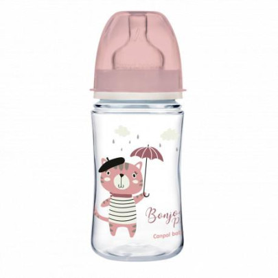 Láhev se širokým hrdlem Bonjour Paris 240 ml Canpol