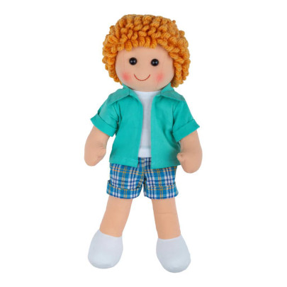 Látková panenka Jacob 28 cm Bigjigs Toys