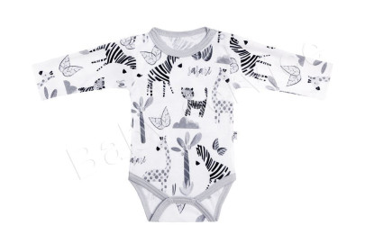 Rostoucí body zavinovací Safari šedá Česká výroba Babyservice