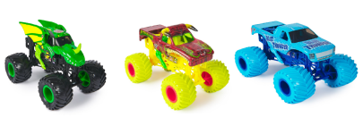 Sběratelský kovový model Monster Truck, Grave Digger, assort, 1:24 MONSTER JAM