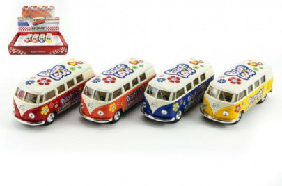 Autobus Volkswagen 13 cm kov na zpětný chod