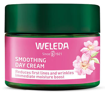 Rozjasňující denní krém Divoká růže a bílý čaj 40 ml Weleda