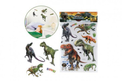 Samolepky na zeď dinosaurus XXL 3D