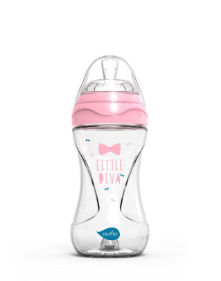 Skleněná lahvička Nuvita 240 ml