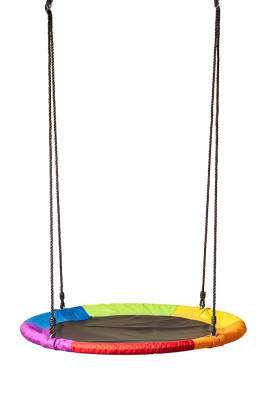 Houpací kruh (průměr 100 cm) duhový