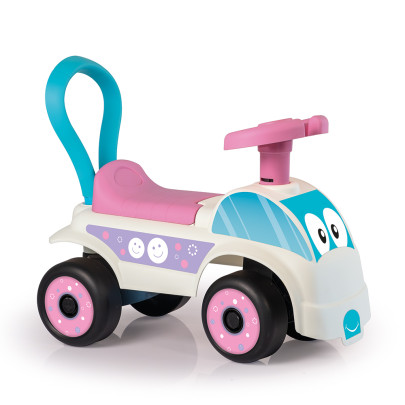Odrážedlo auto Bílo-růžové