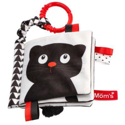 Textilní knížka „Kdo je to? Co je to?“ Moms Care