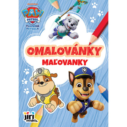 Omalovánky A5 Tlapková patrola kluci