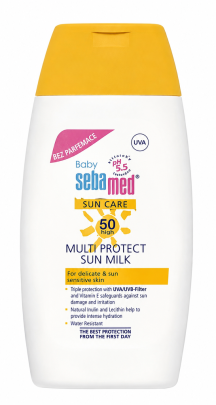 Sebamed Baby opalovací mléko bez parfému SPF50 200 ml