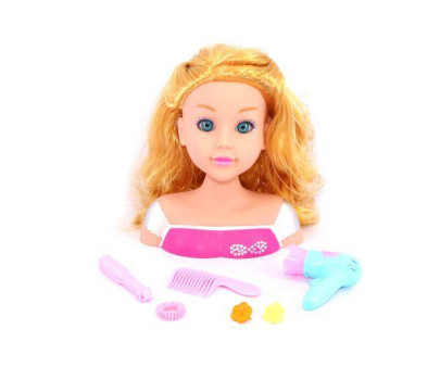 Česací hlava set 22 cm