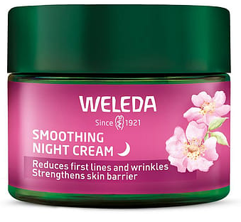 Rozjasňující noční krém Divoká růže a bílý čaj 40 ml Weleda