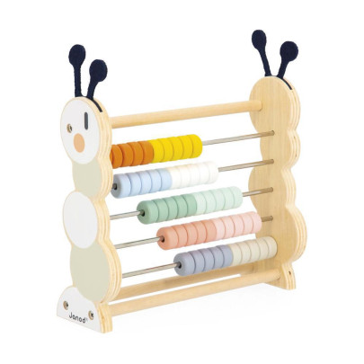 Dřevěné počítadlo Housenka Sweet Cocoon Janod 