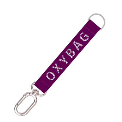 Krátká klíčenka s karabinkou Diamonds OxyBag