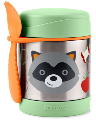 Termoska na jídlo se lžičkou/vidličkou Zoo 3 r+ 325 ml Skip Hop