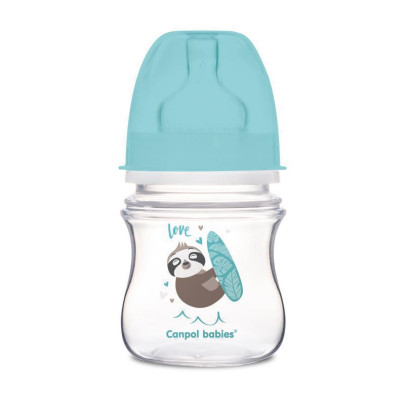 Antikoliková širokohrdlá lahev Exotic animals 120 ml Canpol babies